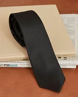 Skinny Dark Solid Tie