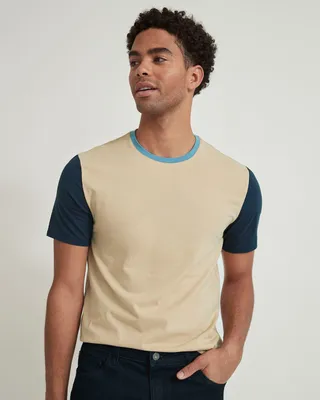 RW&Co Colourblock Crew-Neck T-Shirt men