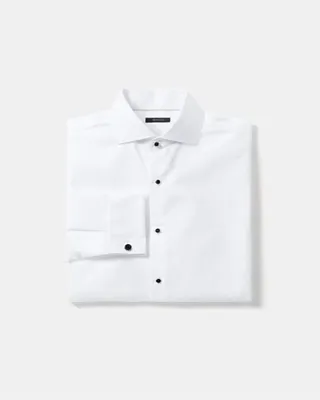 RW&CO. - White Tuxedo Dress Shirt Bright