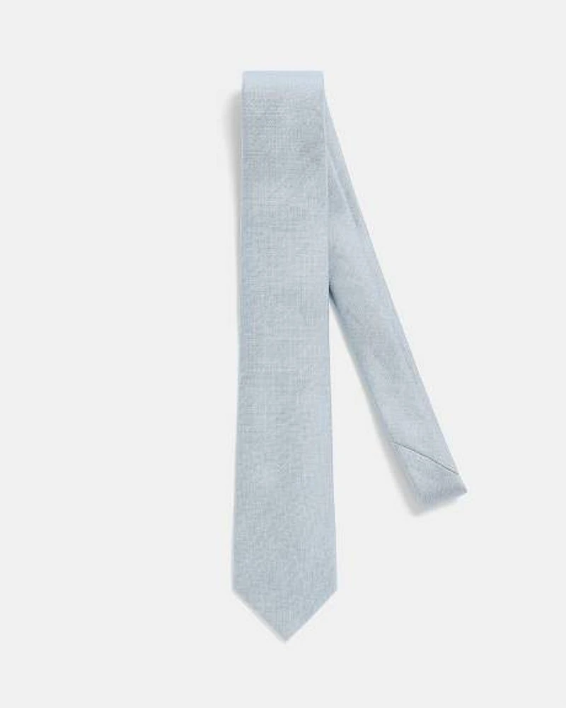 Linen-Blend Regular Tie