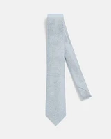 Linen-Blend Regular Tie