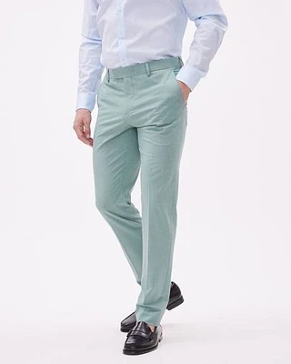 Slim-Fit Aqua Suit Pant