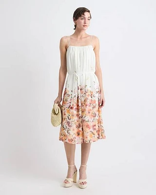 Robe Cocktail Midi Sans Manches