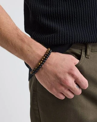 Bracelets avec Billes Oeil de Tigre