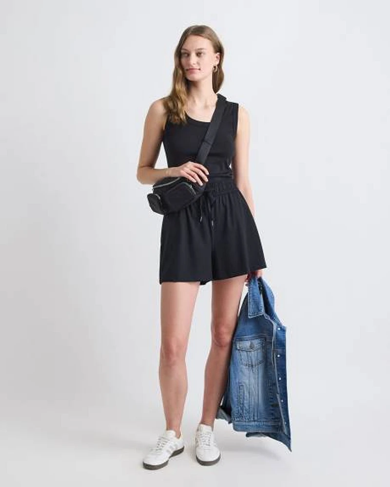 4-Way Stretch High-Rise Short