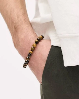 Tiger Eye Beaded Bracelet