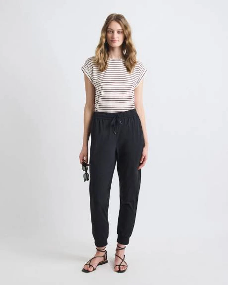 Pantalon Jogger Longueur Cheville Extensible à 4 Sens