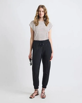 Pantalon Jogger Longueur Cheville Extensible à 4 Sens