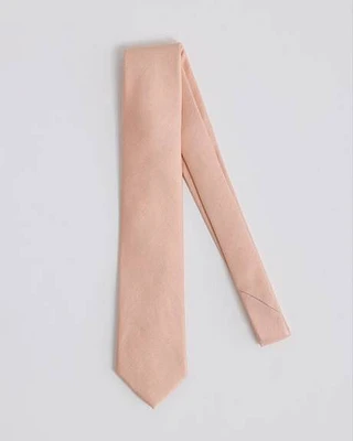 Linen-Blend Regular Tie