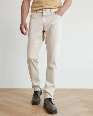 RW&CO. - Ecru Slim Fit Jeans 32" Cream