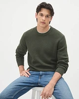 Long-Sleeve Crew-Neck Sweater