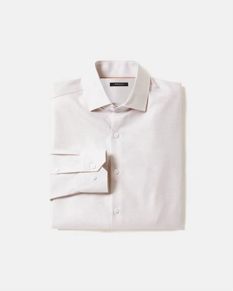 Slim-Fit Dobby Dress Shirt