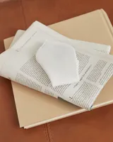White pocket square