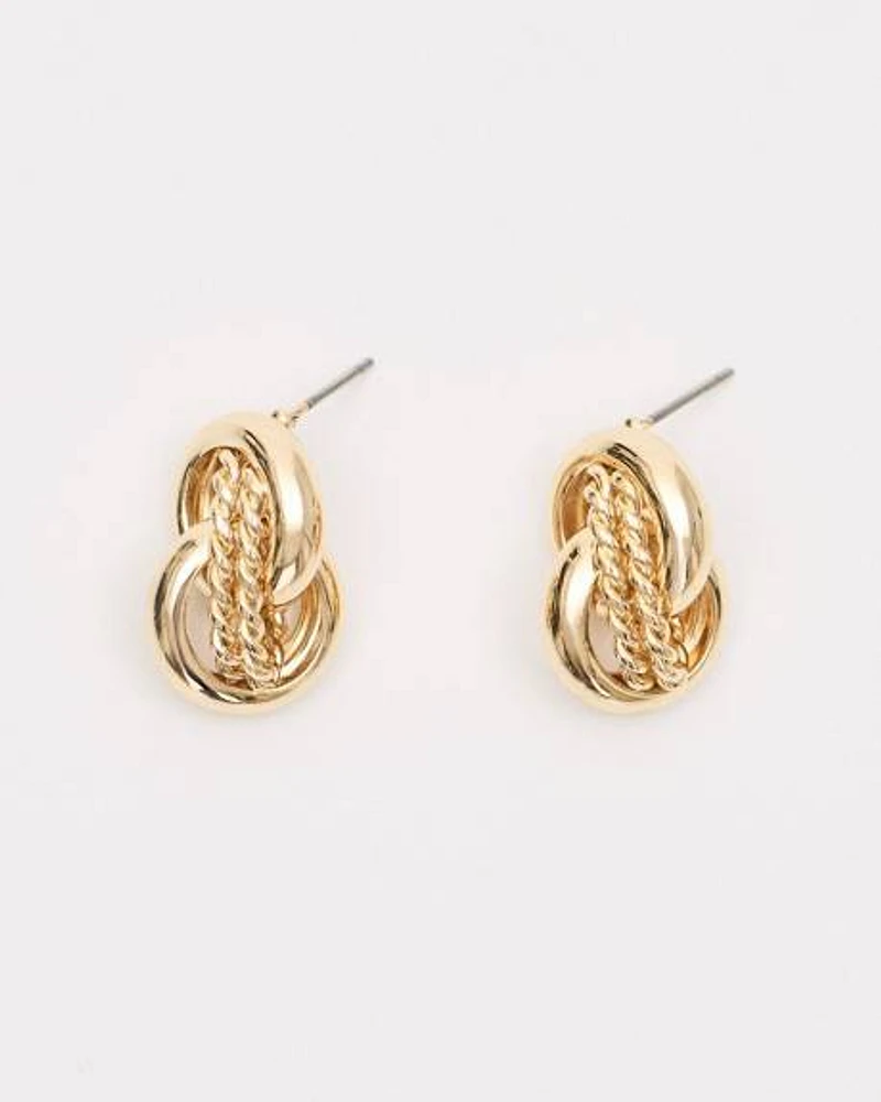 Knot Stud Earrings