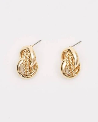 Knot Stud Earrings