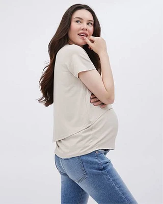 Short-Sleeve Nursing Tee