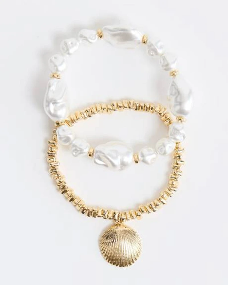 Bracelets Perles et Coquillage