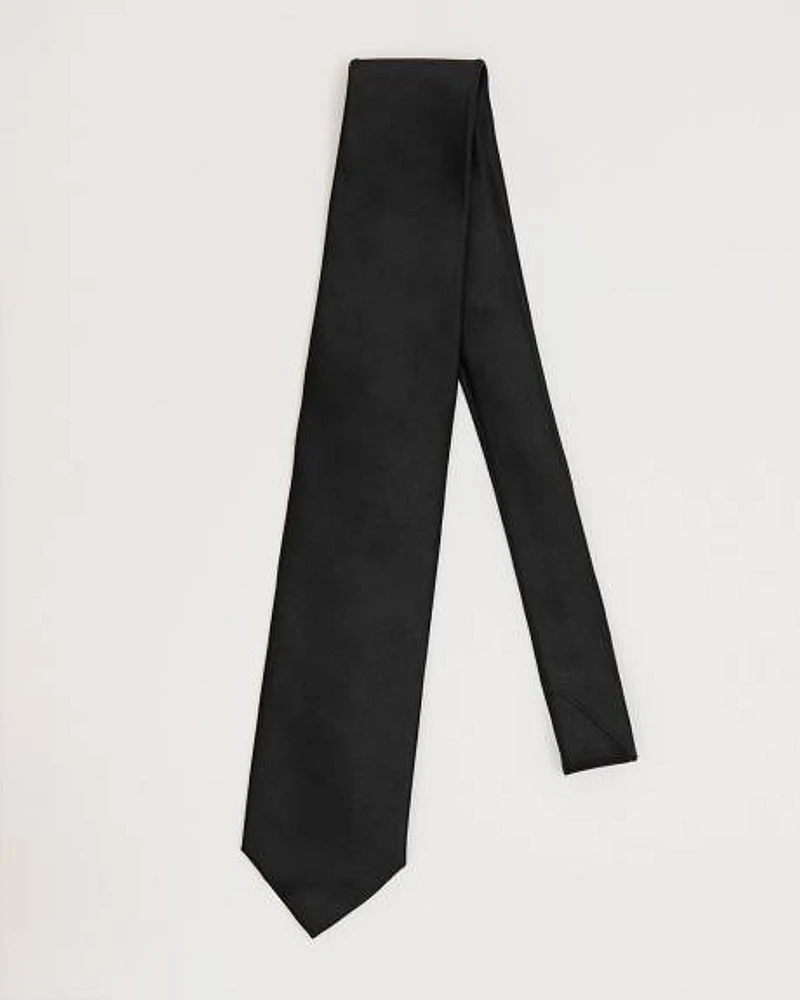 Skinny Black Tie