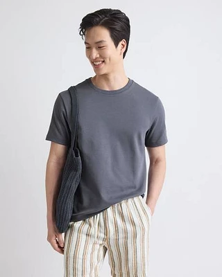 InterLock Cotton Crew-Neck T-Shirt