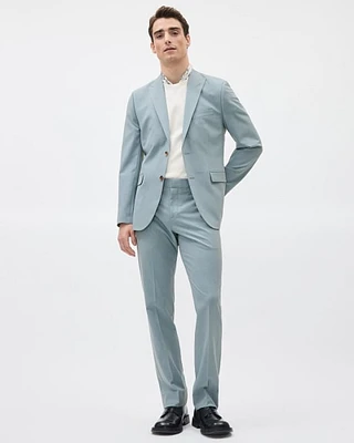Tailored-Fit Blue Suit Pant