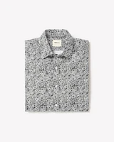 Chemise Habillée à Coupe Étroite Motif Floral