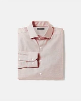 Tailored-Fit Two-Tone Dobby Dress Shirt