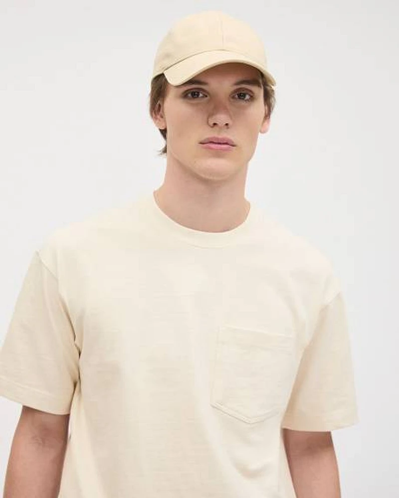 Oversized Short-Sleeve Crew-Neck Tee