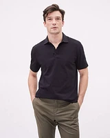 Short-Sleeve Supima (R) Cotton Jersey Polo