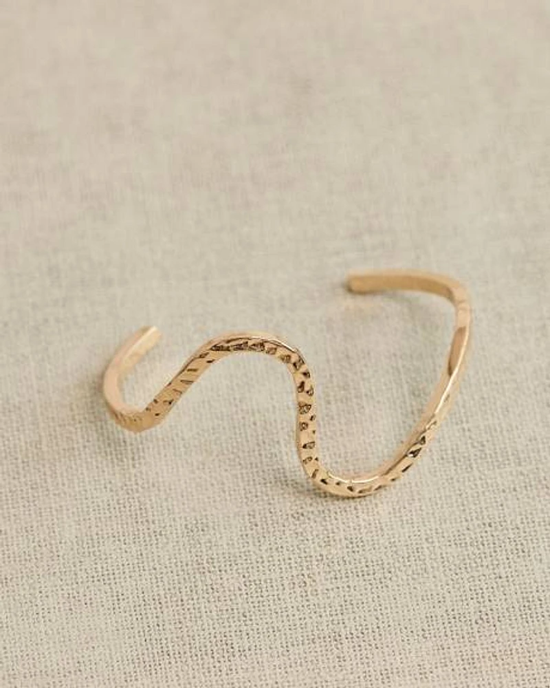 Hammered Cuff Bracelet