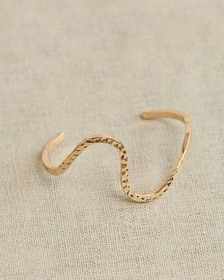 Hammered Cuff Bracelet