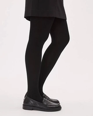 Black Fleece-Lined Tights