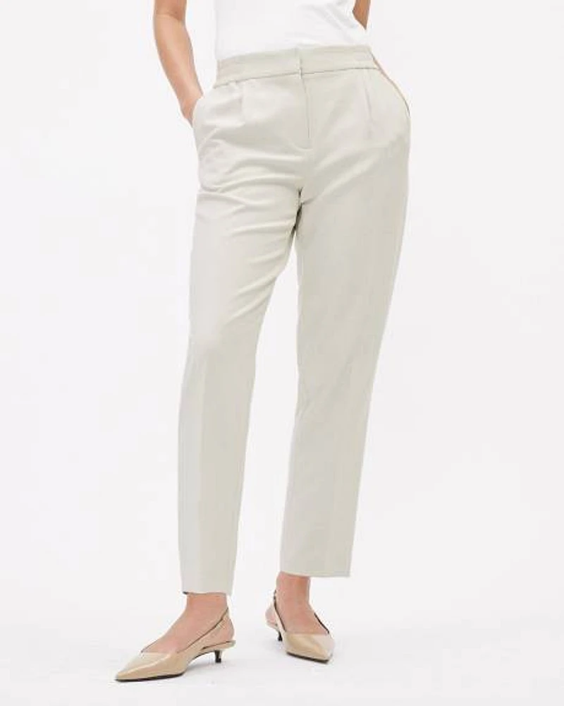 Mid-Rise Straight-Leg Jogger Pant