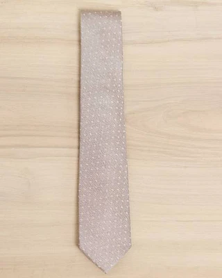 Regular Tie with Textured Dots