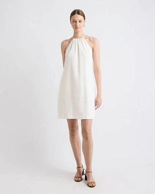 Sleeveless Halter-Neck Mini Dress