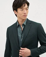 Brushed Twill Tailored-Fit Blazer