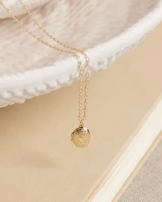 RW&CO. - Mid-Length Chain with Locket Pendant - Gold - 1SIZE