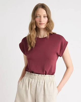 Classic-Fit Extended-Sleeve Crew-Neck Tee