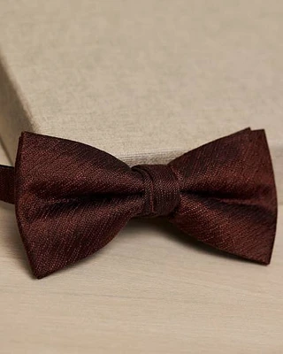 Rust Textured Bow Tie