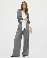 Wide-Leg High-Rise Pant