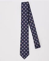 Skinny Tie with Geometric Pattern