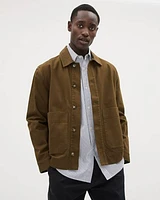 Solid Twill Overshirt