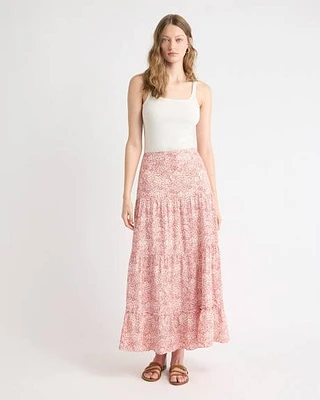 Jupe Maxi à Coupe Taille Haute