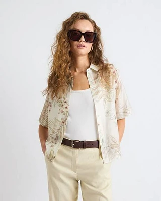 Camisole Côtelée à Col Dégagé et Bretelles Spaghetti