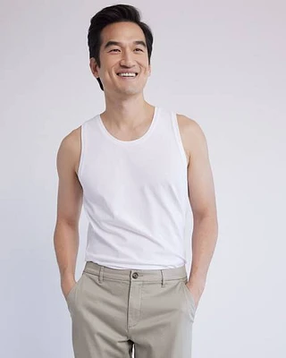 Supima Cotton (R) Crew-Neck Tank Top