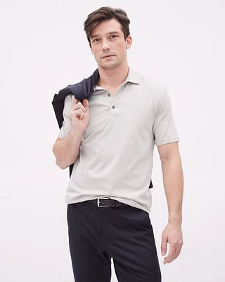 Short-Sleeve Supima (R) Cotton Jersey Polo