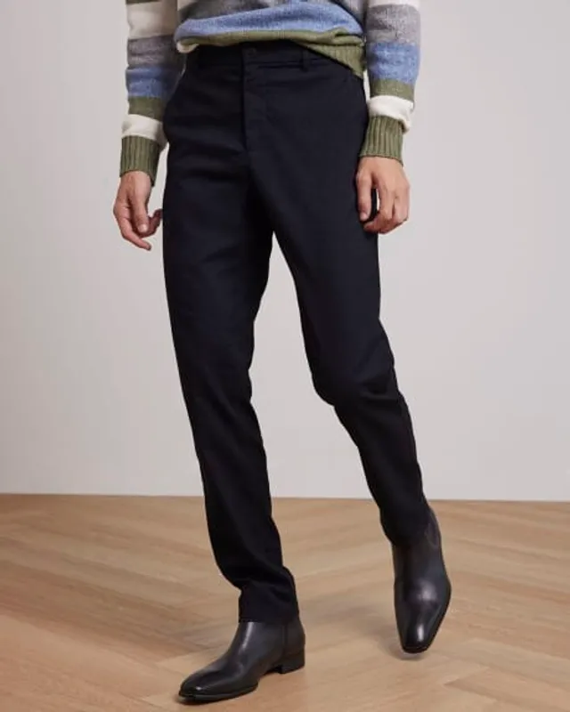 Boys' Slim Wool-Blend Tweed Pant