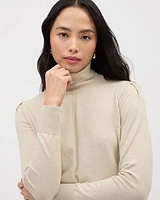 Wool-Blend Turtleneck Sweater