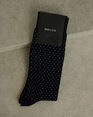 RW&Co Dotted Dress Socks men