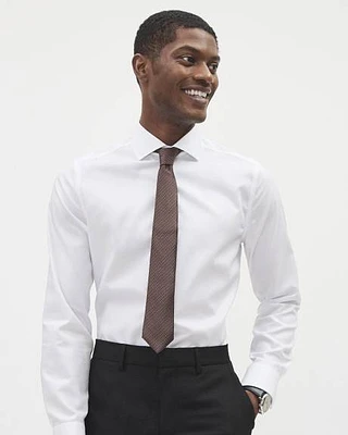 Skinny Tie with Geometric Pattern