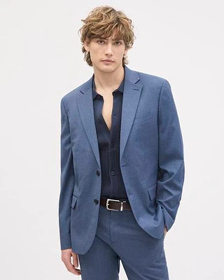 Slim-Fit Blue Suit Blazer